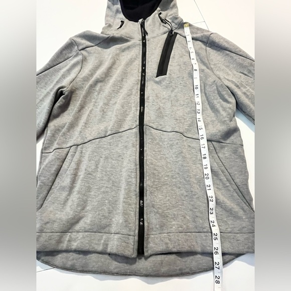 Champion Gray Hooded Jacket with Black Accents Women’s Size Medium - Picture 8 of 16